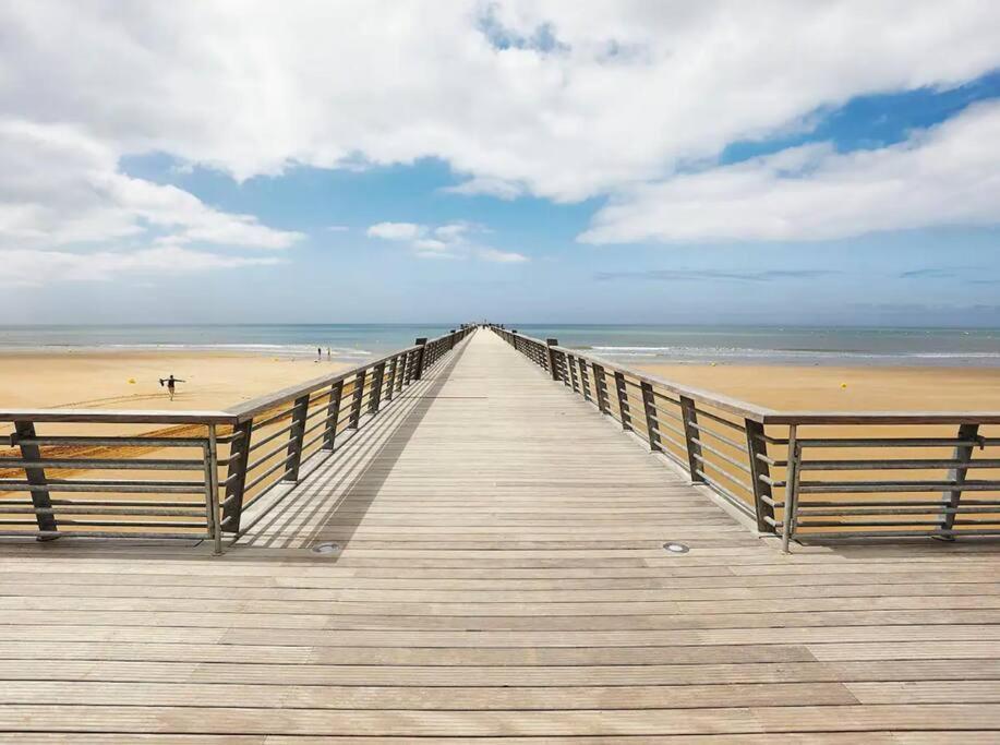 סן ז'אן דה מון Duplex Vue Mer Entre Golf Et Ocean מראה חיצוני תמונה