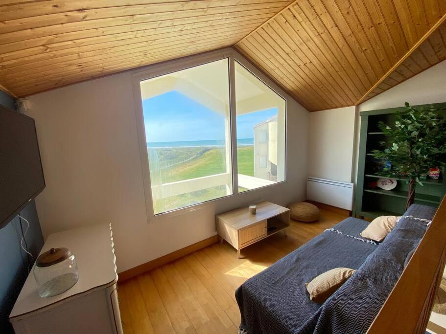 סן ז'אן דה מון Duplex Vue Mer Entre Golf Et Ocean מראה חיצוני תמונה